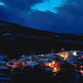 Sierra del Rincón - Vista invernal de Horcajuelo de la Sierra